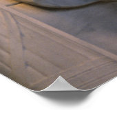 ワシントンDCのリンカーン記念碑。 ポスター (角)