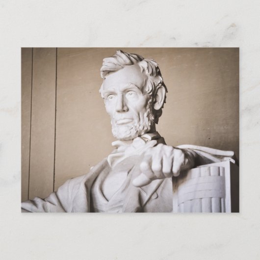 ワシントンDCのリンカーン記念碑 ポストカード (正面)