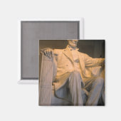 ワシントンDCのリンカーン記念碑。 マグネット (正面/裏面)