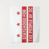 ワシントンdcの国民のための州  タペストリー (正面)