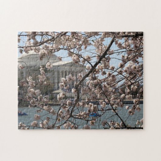 ワシントンDCの桜の花 ジグソーパズル (横)