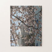 ワシントンDCの桜の花 ジグソーパズル (縦)