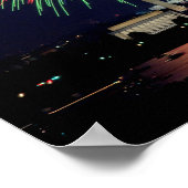 ワシントンDCの花火のポスター ポスター (角)