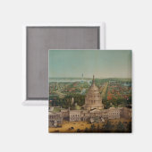 ワシントンDcの見解 マグネット (正面/裏面)