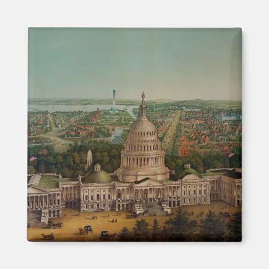 ワシントンDcの見解 マグネット (正面)