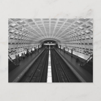 ワシントンDCの鉄道駅 ポストカード