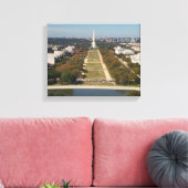 ワシントンDCの風景 キャンバスプリント (インサイチュ (リビング))