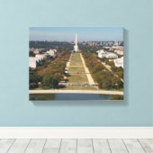 ワシントンDCの風景 キャンバスプリント (インサイチュ (ウッドフロア))