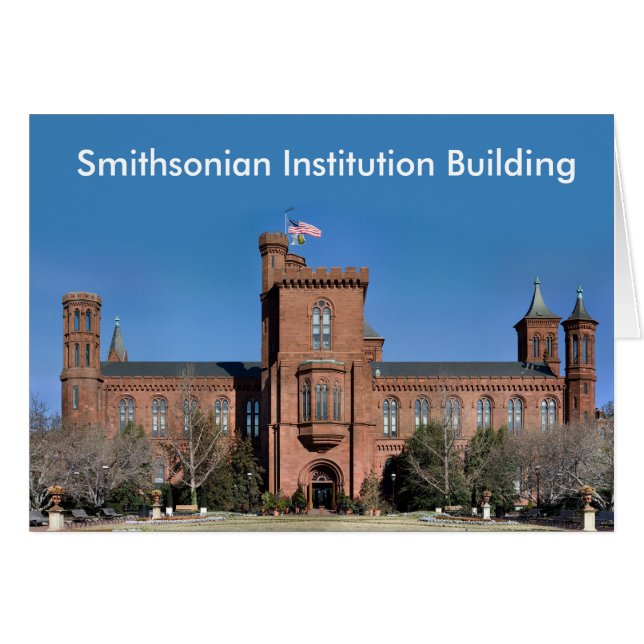 ワシントンDCのSmithsonian Institutional建物 (正面横)