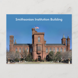 ワシントンDCのSmithsonian Institutional建物 ポストカード