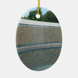 ワシントンDCのWWIIメモリアルフリーダムウォール セラミックオーナメント