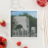 ワシントンDCのWWIIメモリアルリースII スタンダードランチョンナプキン (インサイチュ)