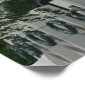 ワシントンDCのWWIIメモリアルリースII ポスター (角)