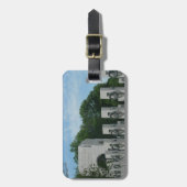 ワシントンDCのWWIIメモリアルリースII ラゲッジタグ (正面縦)