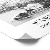 ワシントンDCアーチフォトプリント ポスター (角)