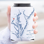 ワシントンDCエレガントな結婚式のお願い 缶クーラー