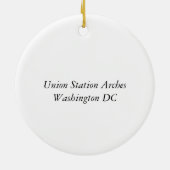 ワシントンDCオーナメントコレクション セラミックオーナメント (裏面)