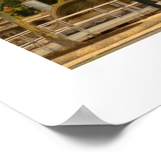 ワシントンDCガーフィールドモニュメント ポスター (角)