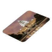 ワシントンDCキャピトル建物 マグネット (左側)