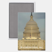 ワシントンDCキャピトル建物 マグネット (正面/裏面)