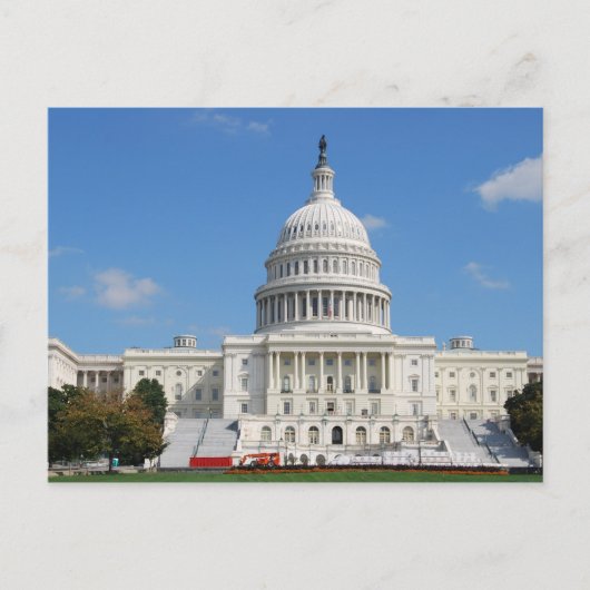 ワシントンDCキャピトル ポストカード (正面)