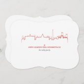 ワシントンDCシティスケープホリデーカード シーズンカード (正面/裏面)