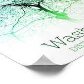 ワシントンDCシティマップ ポスター (角)