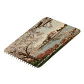 ワシントンDCジェファーソン記念ヴィンテージ旅行 マグネット (左側)