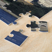 ワシントンDCスカイラインと米国キャピトル建物2 ジグソーパズル (側面)