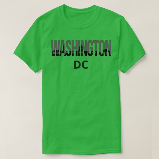 ワシントンDCスカイラインプライドI Tシャツ (デザイン正面)