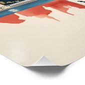 ワシントンDCスカイライン ポスター (コーナー)