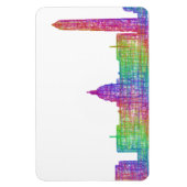 ワシントンDCスカイライン マグネット (縦)