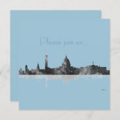 ワシントンDCスカイライン 招待状 (正面/裏面)