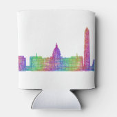 ワシントンDCスカイライン 缶クーラー (裏面)