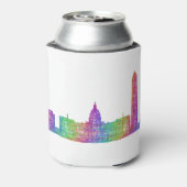 ワシントンDCスカイライン 缶クーラー (缶裏面)