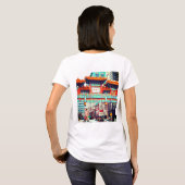 ワシントンDCチャイナタウン。宇佐 Tシャツ (裏面フル)