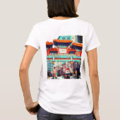 ワシントンDCチャイナタウン。宇佐 Tシャツ (裏面)