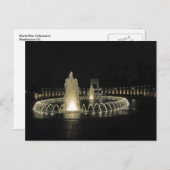 ワシントンDCナイト世界大戦記念館 ポストカード (正面/裏面)