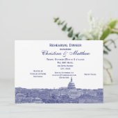 ワシントンDCネイビースカイラインシルエットリハーサルDn 招待状 (スタンド正面)