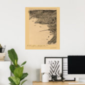 ワシントンDCパノラママップ – 1883 ポスター (ホームオフィス)