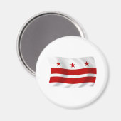 ワシントンDCフラッグマグネット マグネット (正面/裏面)