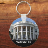 ワシントンDCホワイトハウス キーホルダー (正面)