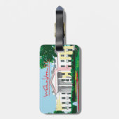 ワシントンDCホワイトハウス ラゲッジタグ (裏面縦)