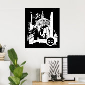 ワシントンDCポスター ポスター (ホームオフィス)