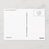 ワシントンDCポストカード ポストカード (裏面)