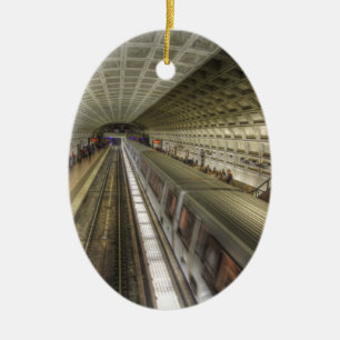 ワシントンDCメトロ鉄道駅 セラミックオーナメント