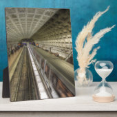 ワシントンDCメトロ鉄道駅 フォトプラーク (側面)