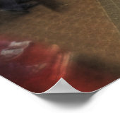 ワシントンDCメトロ鉄道駅 ポスター (角)