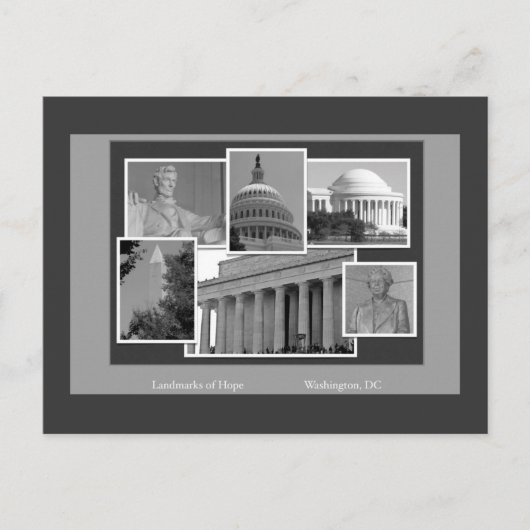 ワシントンDCランドマークポストカード ポストカード (正面)