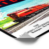 ワシントンDCレトロ旅行ポスター ポスター (角)